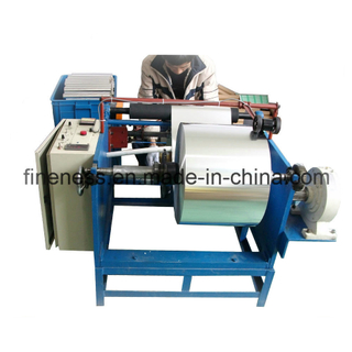 Manual Aluminum Foll/Baking paper Rewinder Machine (One Shaft)